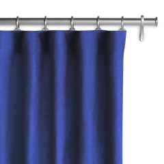 Barn & Willow | Velvet Drapery - Sapphire product image