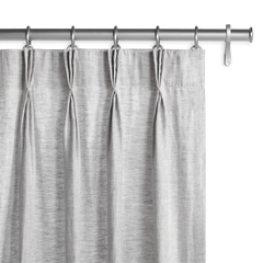 Barn & Willow | Belgian Flax Linen Drapery - Mist Gray product image