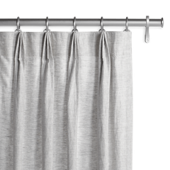 Barn & Willow | Belgian Flax Linen Drapery - Mist Gray product image