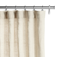 Barn & Willow | Belgian Flax Linen Drapery - Natural product image
