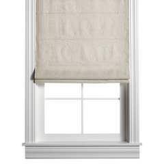 Barn & Willow | Belgian Flax Linen Roman Shade - Natural product image