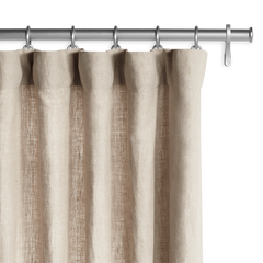 Barn & Willow | Belgian Flax Linen Drapery - Oatmeal product image