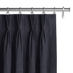 Barn & Willow | Organic Cotton Drapery - Storm Gray product image