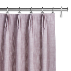 Barn & Willow | Organic Cotton Drapery - Cool Lavender product image