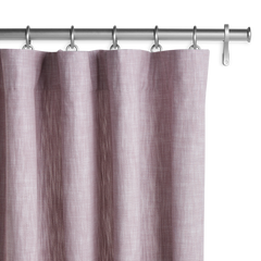 Barn & Willow | Organic Cotton Drapery - Cool Lavender product image