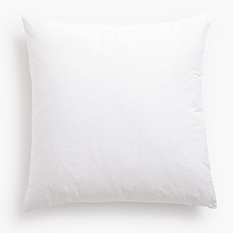 cotton down pillow insert