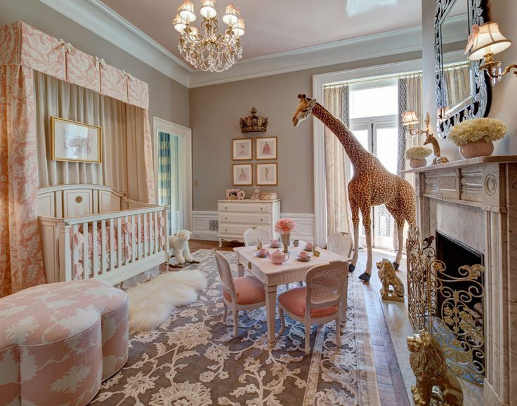 Luxury baby girl room sales