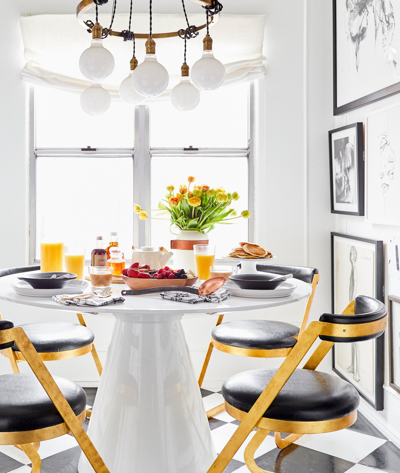 Belgian Flax Linen Optic White Roman Shade: Barn & Willow