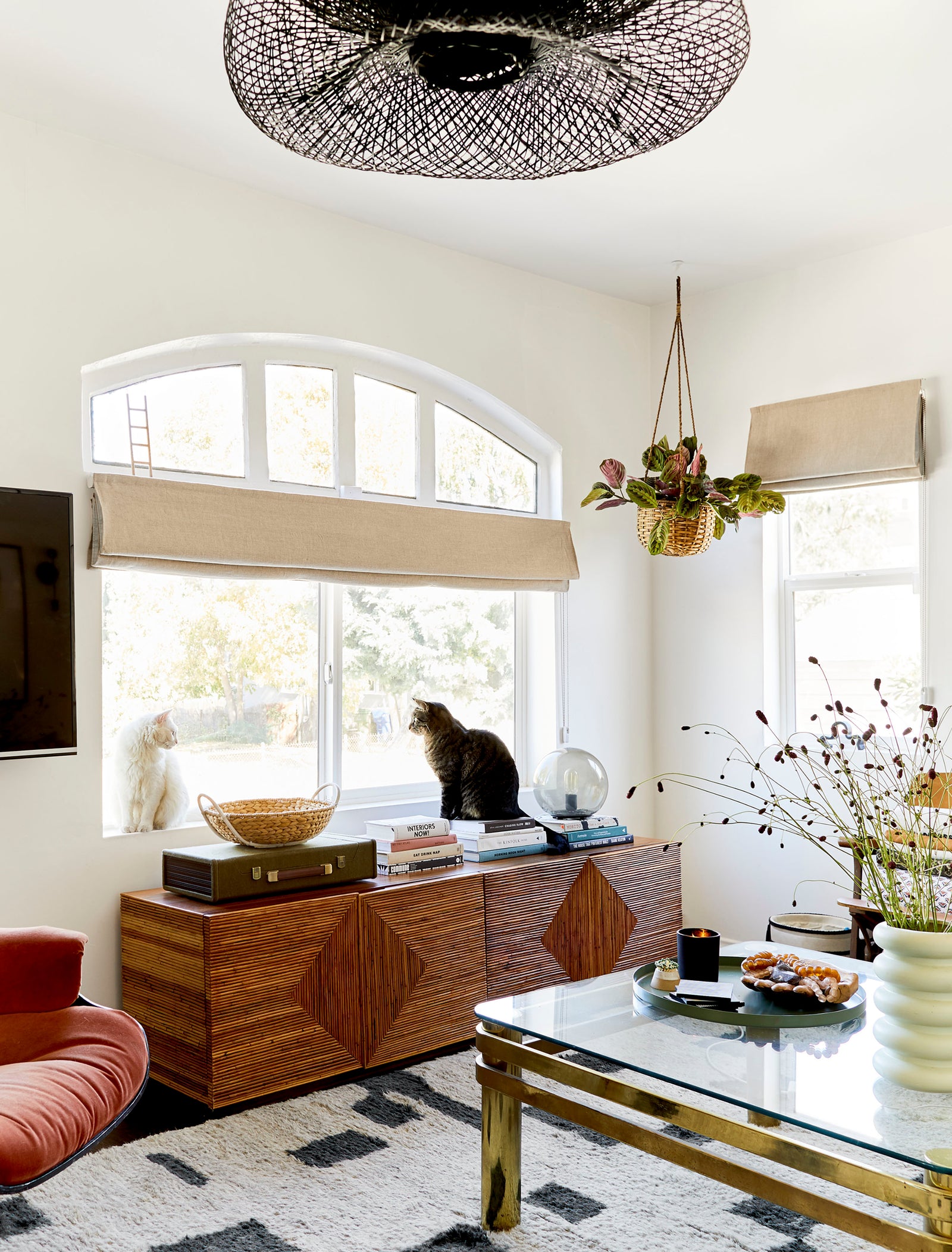 Belgian Linen Flat Style Roman Shade Custom Made : Barn & Willow