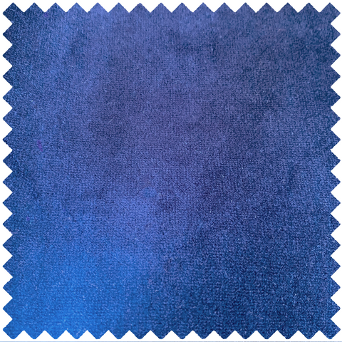 Velvet Roman Shade - Sapphire