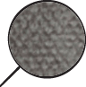 Belgian Flax Linen Roman Shade - Chocolate