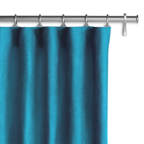 Velvet Drapery - Teal
