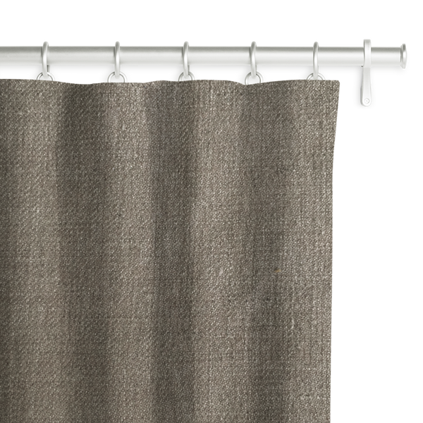Wool-Linen Blend Drapery - Taupe | Barn & Willow