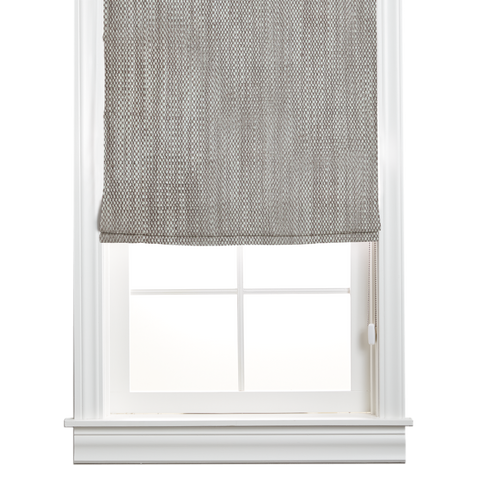 Linen Cotton Roman Shade - Canvas