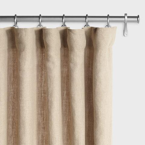 Draperie en lin texturé belge - Lin