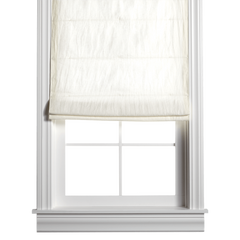 Barn & Willow | Belgian Flax Linen Roman Shade - Off White product image