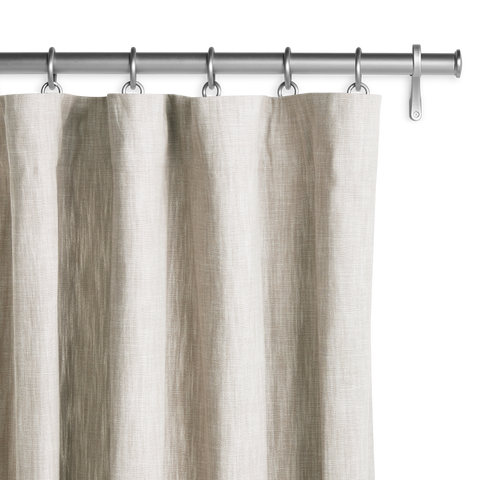 Draperie en coton biologique - Bisque