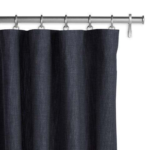 Organic Cotton Drapery - Storm Gray