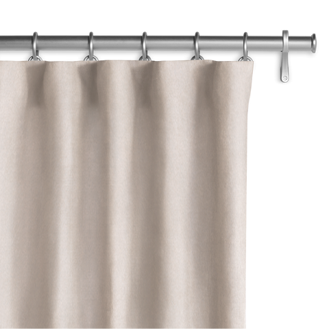 Draperie en velours - Beige